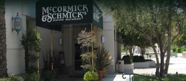 McCormick & Schmick’s Seafood – Pasadena – closed