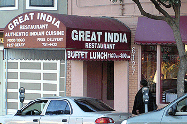 Great India - San Francisco