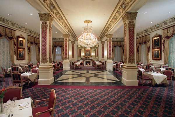 Crystal Room at Le Pavillon Hotel – New Orleans